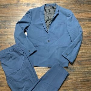 ASOS fitted light Navy suit